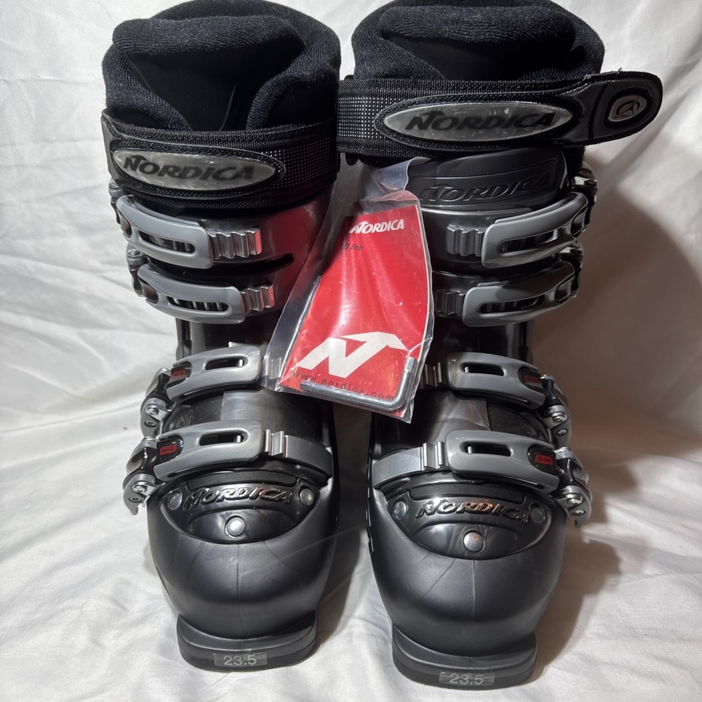NWT Nordica B9 Ski Boots MONDO 23.5 Womens Size 6.5 GREY NOS NO BOX‎ TOOL INC
